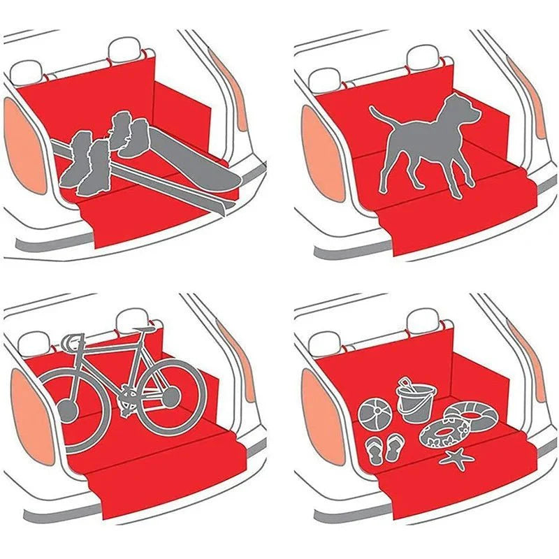Tapis de coffre de voiture pour chien