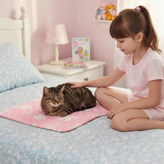 Tapis fraicheur chat  |  Éden Frais