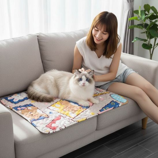 Tapis fraicheur chat  |  Éden Frais