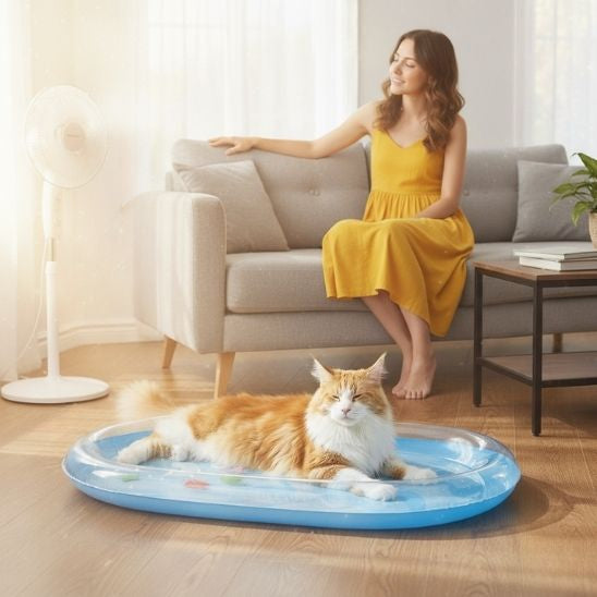 Tapis Fraicheur Chat | AquaCool Pad