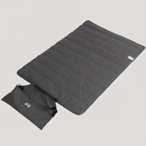 Tapis pliant pour chien Oscar et Plume en tissu durable avec rangement pratique