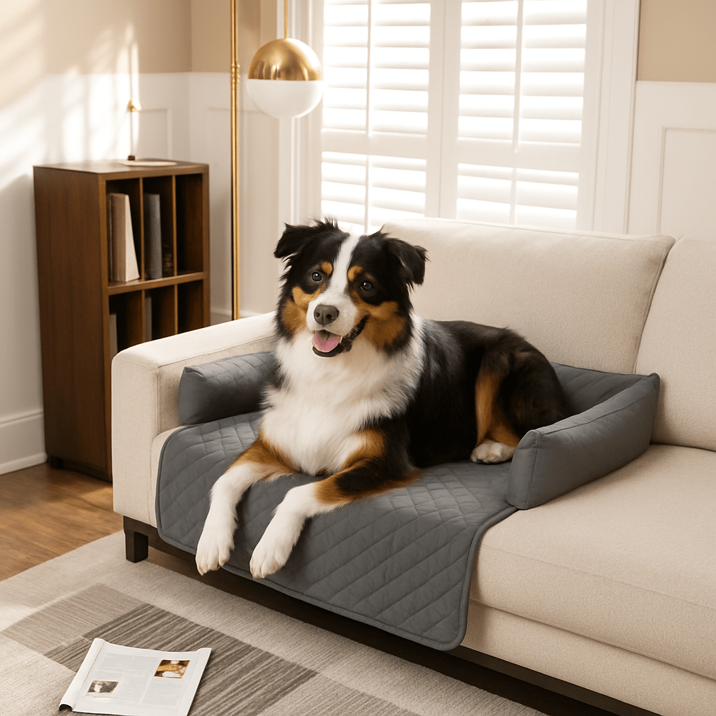 Tapis pour chien - ProtègecanapéToutou™