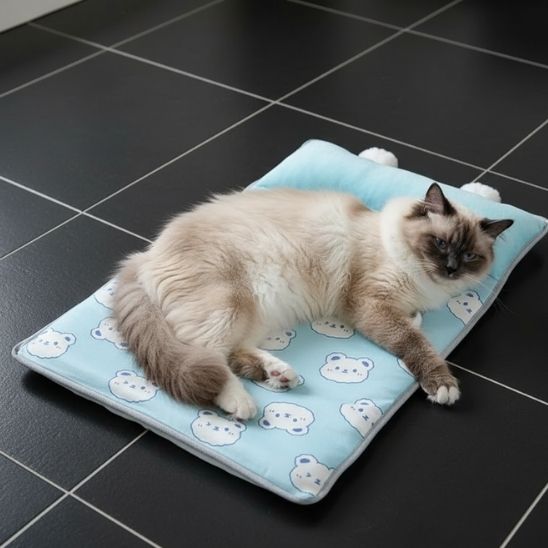 Tapis Rafraichissant Chat | Refuge Frais Royal