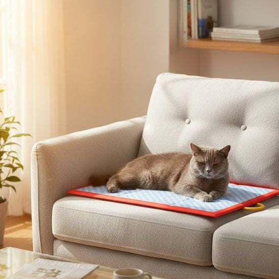 Tapis Rafraichissant Chat Pliable