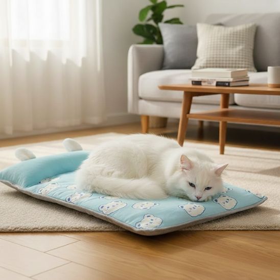 Tapis Rafraichissant Chat | Refuge Frais Royal