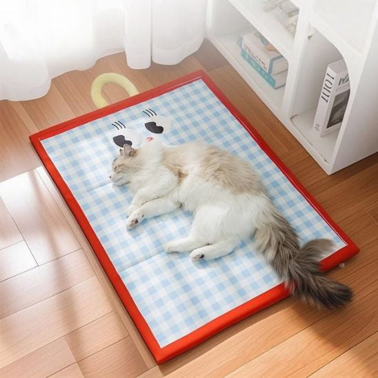 Tapis Rafraichissant Chat Pliable