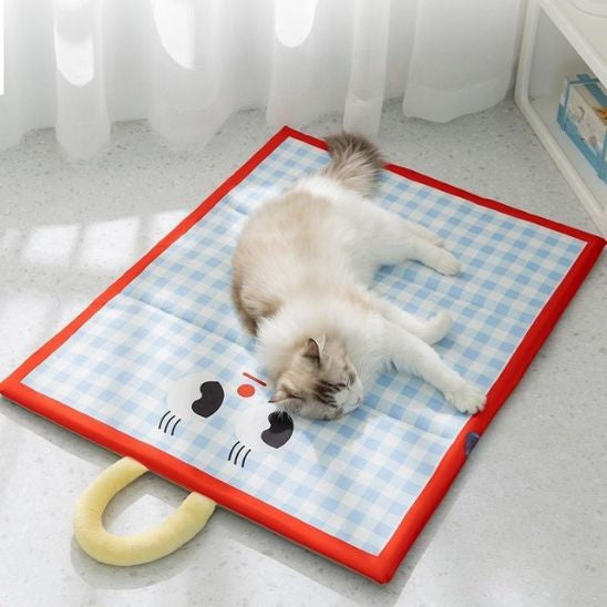 Tapis Rafraichissant Chat Pliable