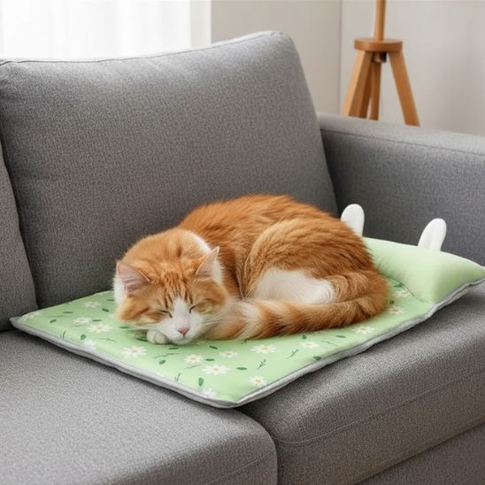 Tapis Rafraichissant Chat | Refuge Frais Royal