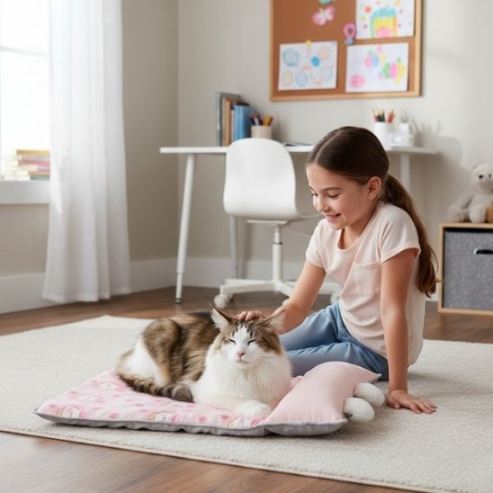 Tapis Rafraichissant Chat | Refuge Frais Royal