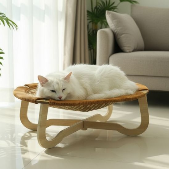 Tapis rafraichissant chat | Hamac Rotin Climatisé