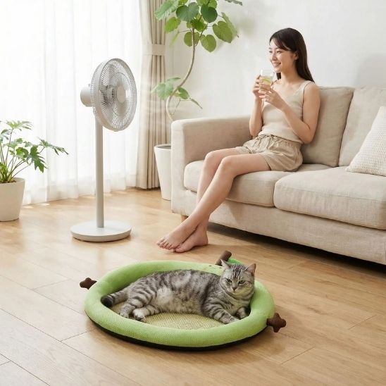 Tapis rafraîchissant chat | Confort Naturel