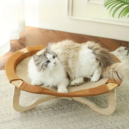 Tapis rafraichissant chat | Hamac Rotin Climatisé