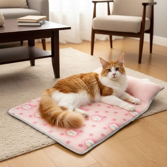Tapis Rafraichissant Chat | Refuge Frais Royal