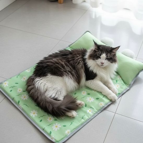 Tapis Rafraichissant Chat | Refuge Frais Royal