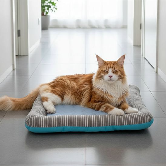 tapis rafraichissant pour chat lavable