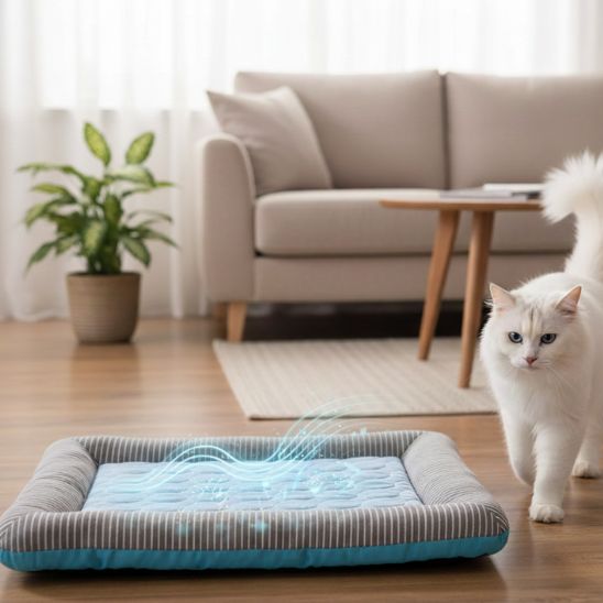 tapis rafraichissant pour chat lavable