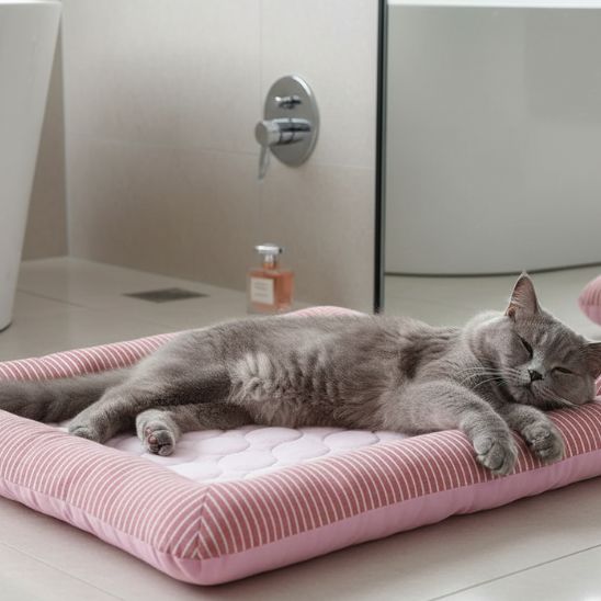 tapis rafraichissant pour chat lavable