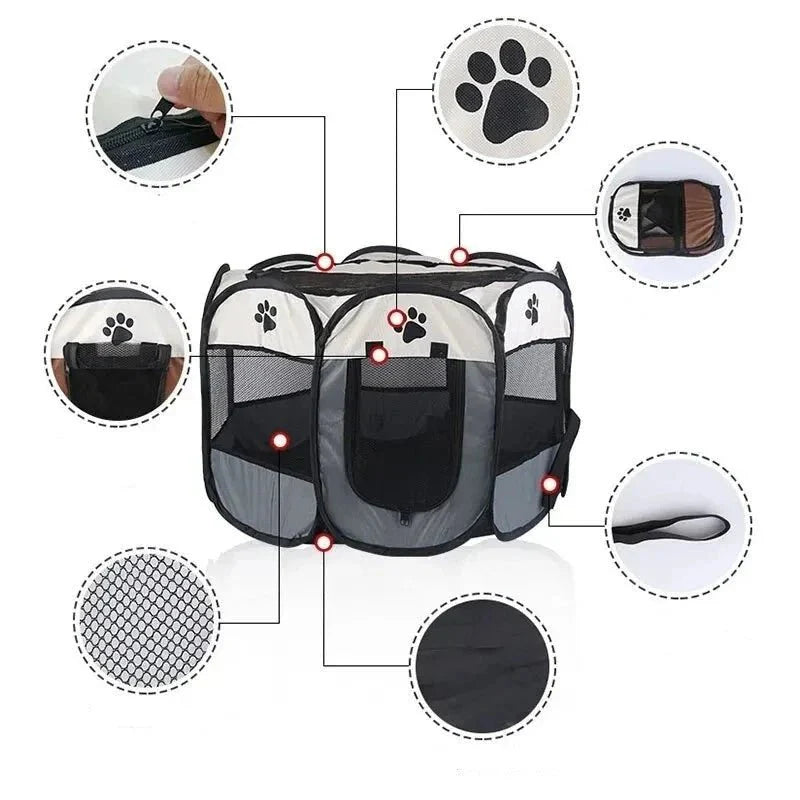 Tente Pliable Pour Chat Confortable Et Résistante