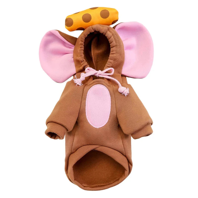 Sweat Souris Marron Chien