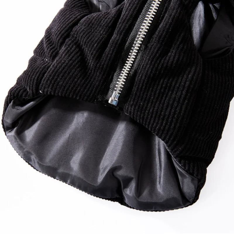 Manteau En Velours Côtelé Pour Petit Chien