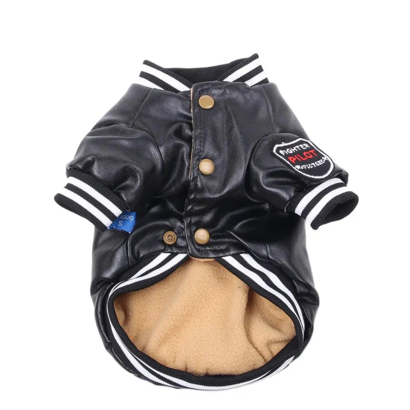 Veste en Cuir pour Chien