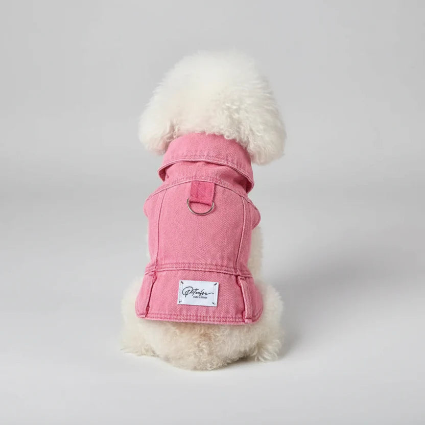 Veste En Jean Confortable Pour Chien