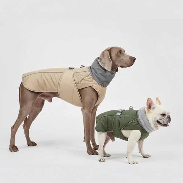 Veste imperméable pour petit, moyen et grand chien